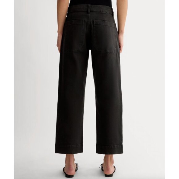 NEW! Everlane Black Straight Leg Pants - Picture 6 of 15